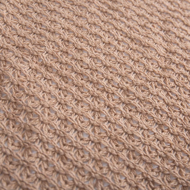 Трикотажная ткань для одежды из жаккарда и спандекса с полыми ребрами